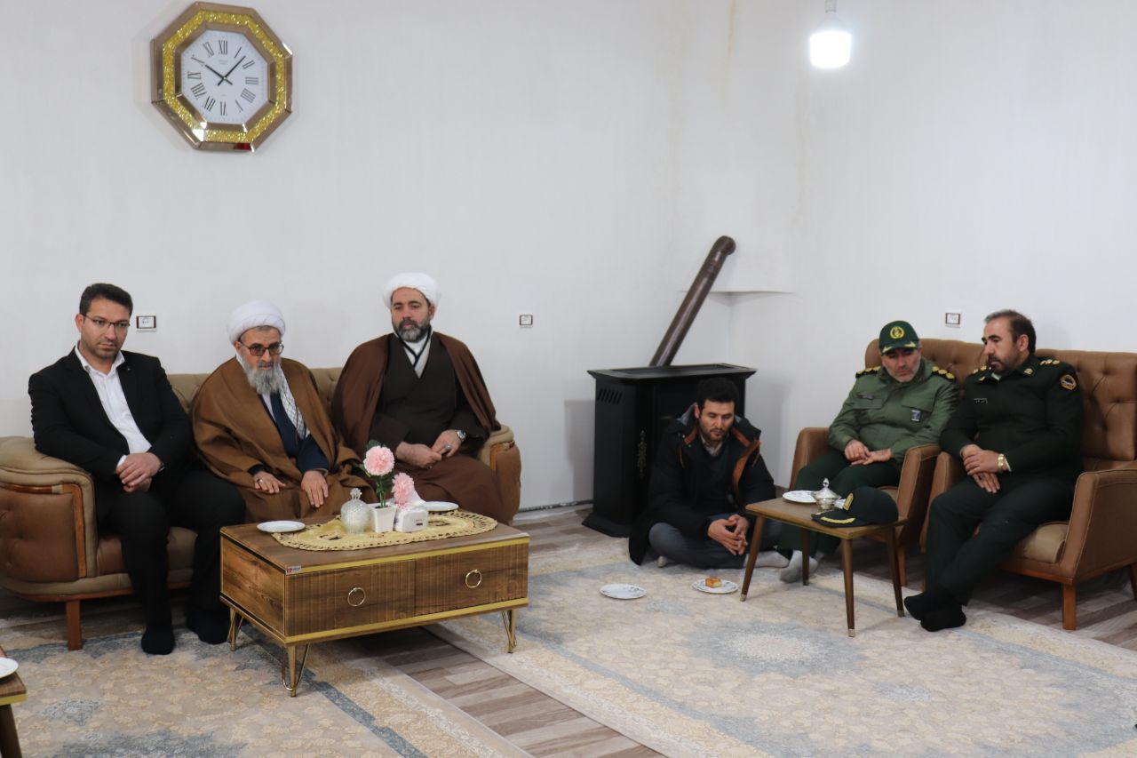 افتتاح ساختمان خانه عالم در روستای قرخ بلاغ از توابع بخش مرکزی شهرستان چالدران