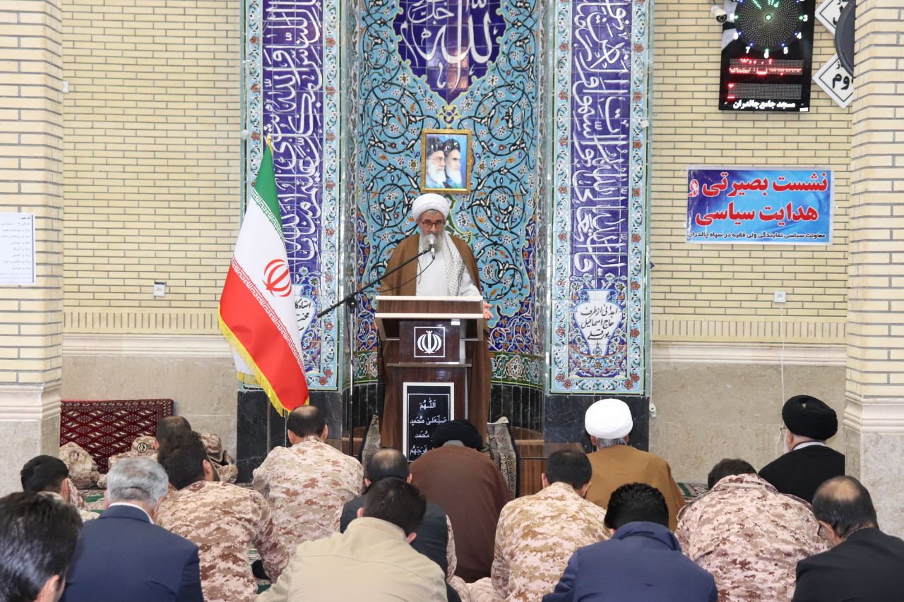 برگزاری مراسم عبادی سیاسی نماز جمعه شهرستان با حضور فرماندار