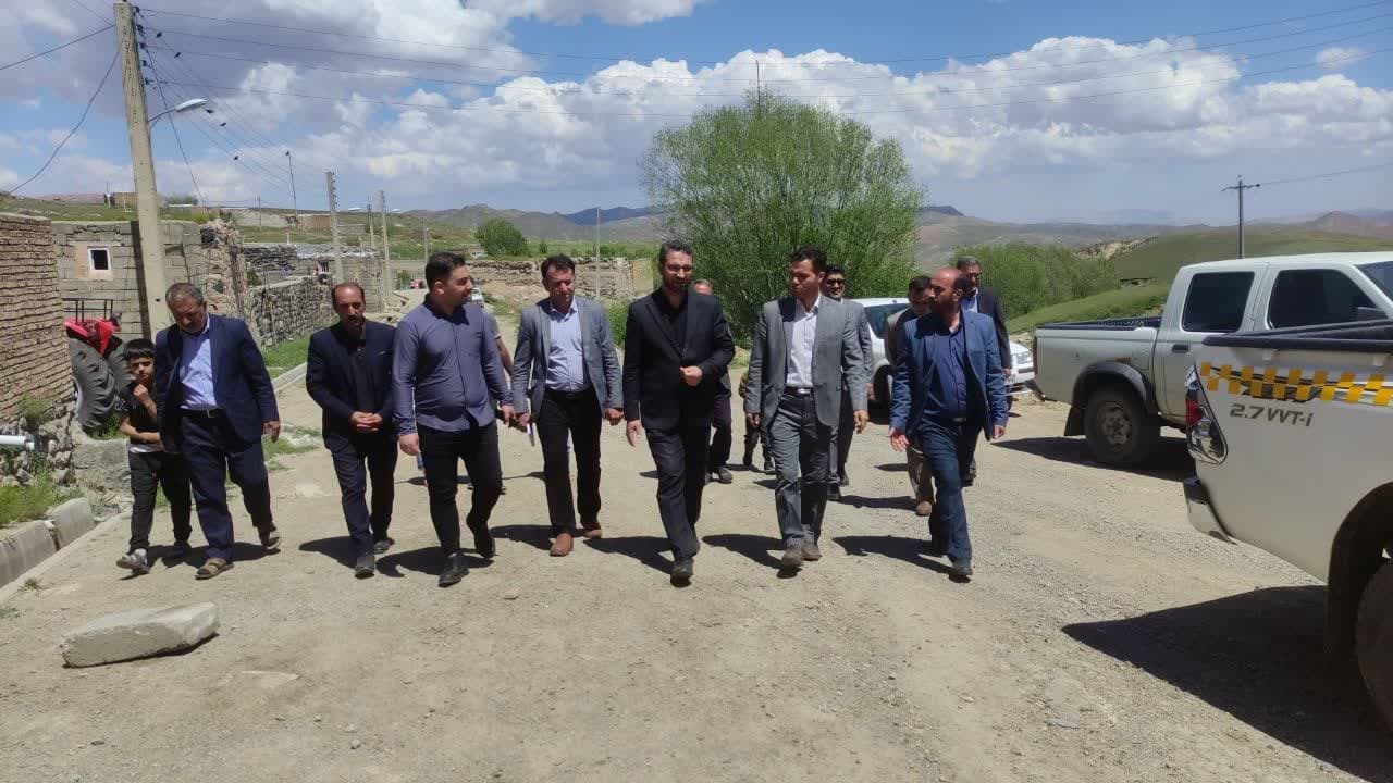 🔷بازدید محمد رضا عبداله نژاد فرماندار شهرستان چالدران از روستای مجنون سفلی