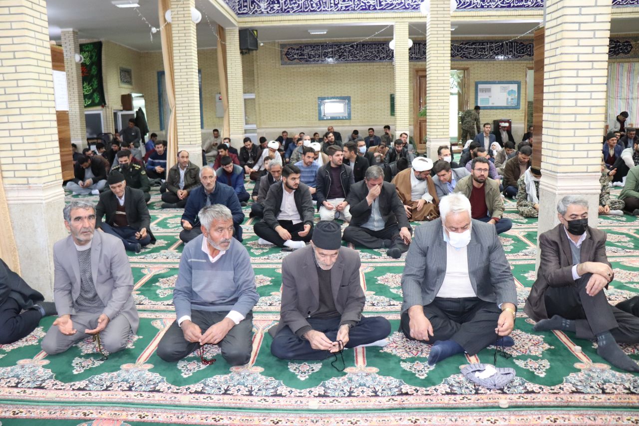 برگزاری مراسم عبادی سیاسی نماز جمعه شهرستان با حضور فرماندار