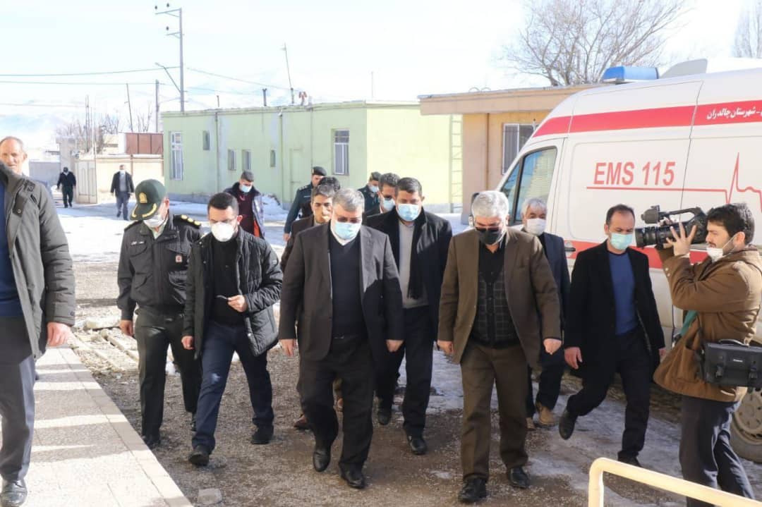 بازدید سرزده استاندار آذربایجان غربی از پایگاه فوریتهای پزشکی بین جاده ای آواجیق