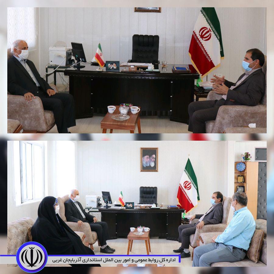 ✅ مدیر کل کانون پرورش فکری کودکان و نوجوانان استان با محمد زاده فرماندار چالدران در جهت بررسی مسائل و مشکلات حوزه کانون پرورش فکری کودکان ونوجوانان چالدران دیدار و گفتگو کرد .