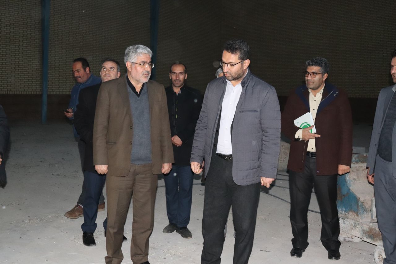 ✅ محمدرضا عبدالله نژاد فرماندار چالدران و علی پور نماینده مردم شهرستانهای ماکو ، چالدران ، شوط و پلدشت در مجلس شورای از روند اجرایی سالن ورزشی چند منظوره قرنقو بازدید نمودند.