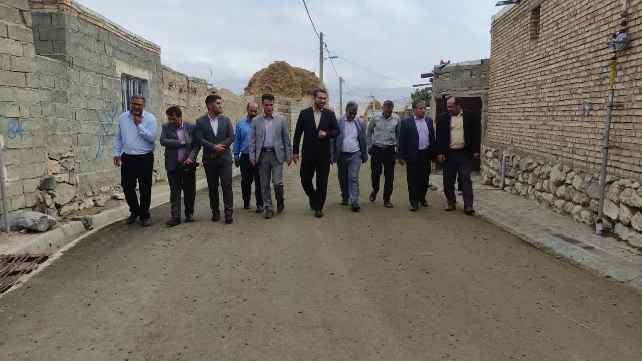 💢فرماندار چالدران از روند اجرائی طرح هادی روستای بابالو بازدید کرد