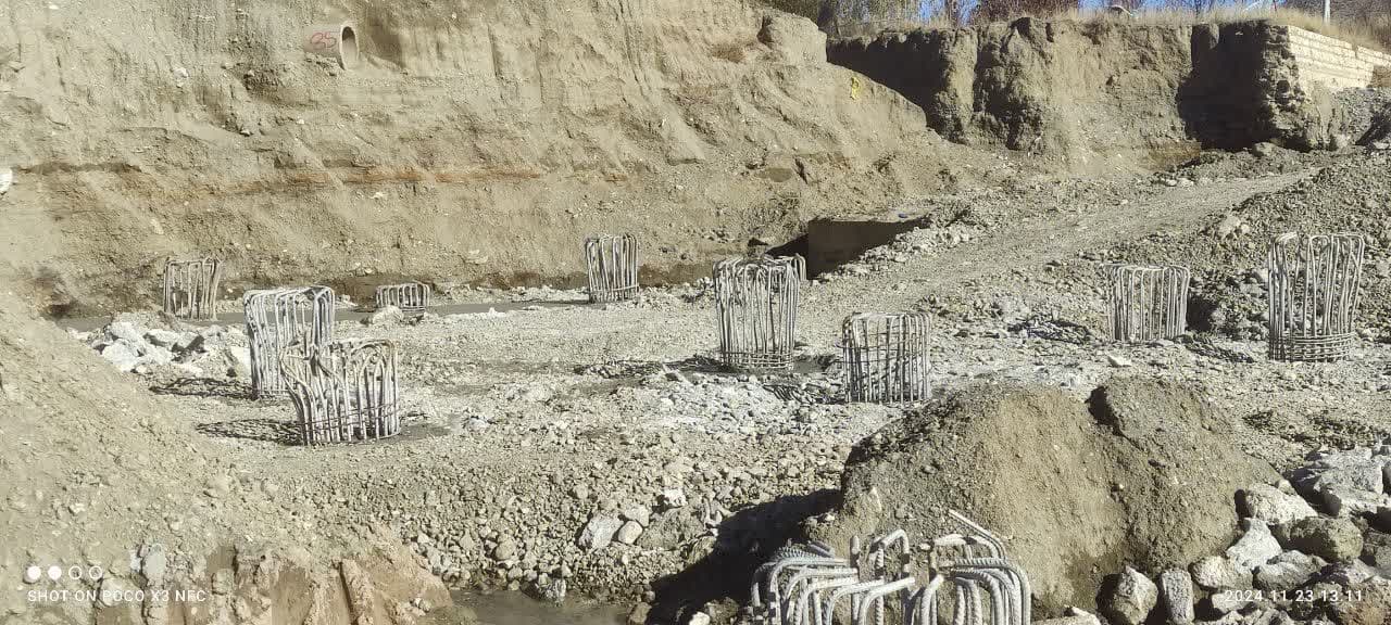 💢فرماندار شهرستان چالدران از روند اجرایی پل روستای قرخ بلاغ بازدید کرد