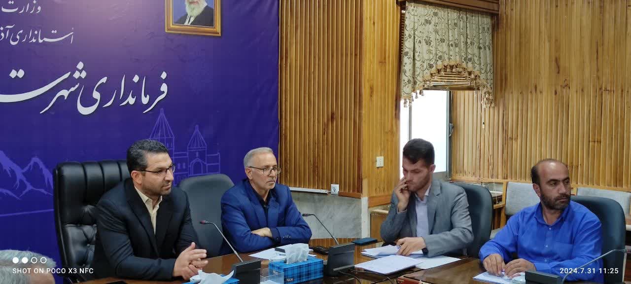 💢جلسه تامین مسکن شهرستان چالدران به ریاست محمد رضا عبداله نژاد فرماندار چالدران برگزار شد