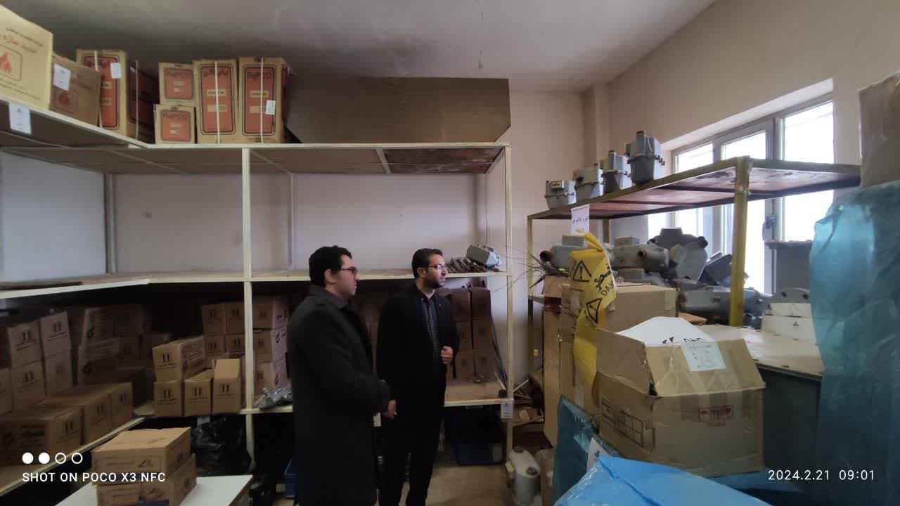 🔷 بازدید سرزده محمد رضا عبداله نژاد فرماندار چالدران از اداره گاز شهرستان