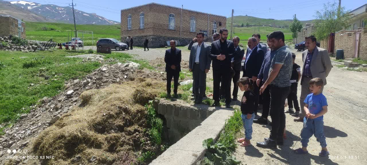 🔷بازدید محمد رضا عبداله نژاد فرماندار شهرستان چالدران از روستای مجنون سفلی