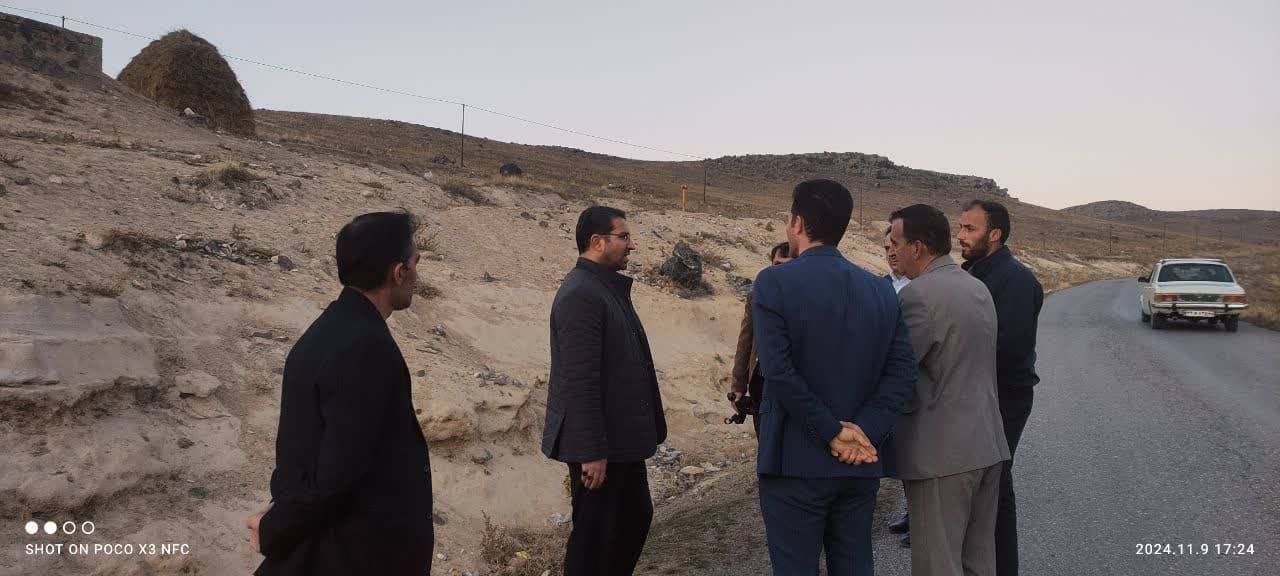 📸گزارش تصویری 💢بازدید محمد رضا عبدالله نژاد فرماندار چالدران به همراه جمعی از اعضای شورای اداری از روستای تات کندی