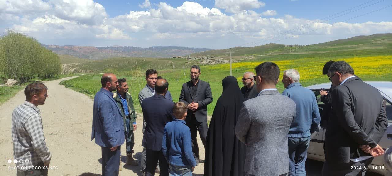 🔷بازدید محمد رضا عبداله نژاد فرماندار شهرستان چالدران از روستای قلمه خاچ