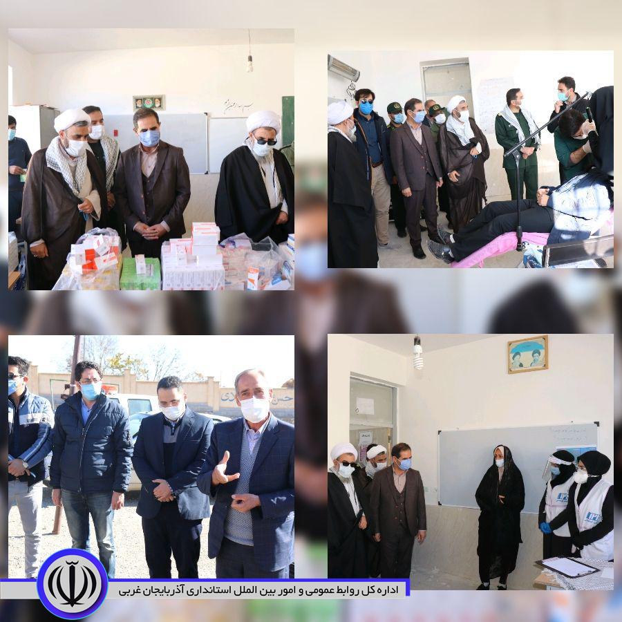 ✅محمد زاده فرماندار شهرستات به همراه حجت الاسلام والمسلمین محمد زاده امام جمعه چالدران ،سرهنگ جعفری معاون هماهنگ کننده سپاه و مدیر نهاد پیشرفت و آبادانی چالدران با حضور در روستای قرنقو از روند اجرایی