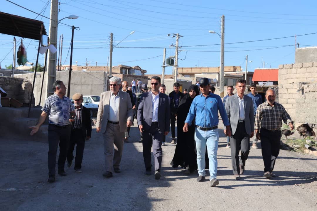 محمدرضا عبدالله نژاد فرماندار شهرستان چالدران به همراه نماینده مردم شهرستانهای ماکو، چالدران، شوط و پلدشت در مجلس شورای اسلامی از روند اجرایی طرح هادی در روستاهای بخش دشتک بازدید نمودند.