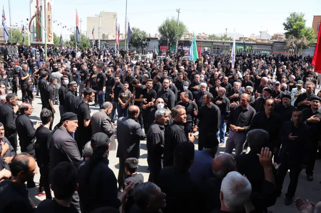حضور فرماندارشهرستان چالدران در مراسم های عزاداری روز عاشورا