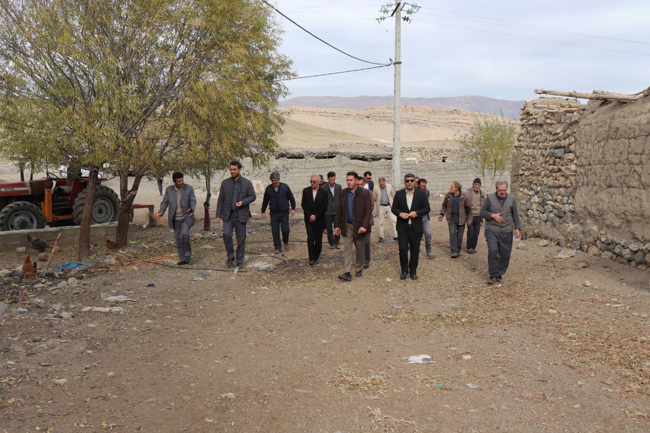 ⬅️ بازدید فرماندار شهرستان چالدران از روستای کران شهر آباد