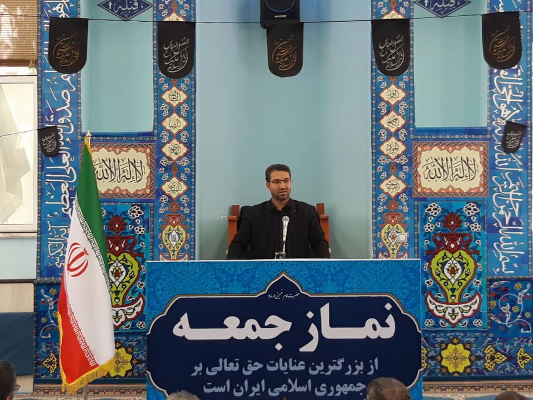 سخنرانی پیش از خطبه های نماز جمعه این هفته توسط محمدرضا عبدالله نژاد فرماندار چالدران