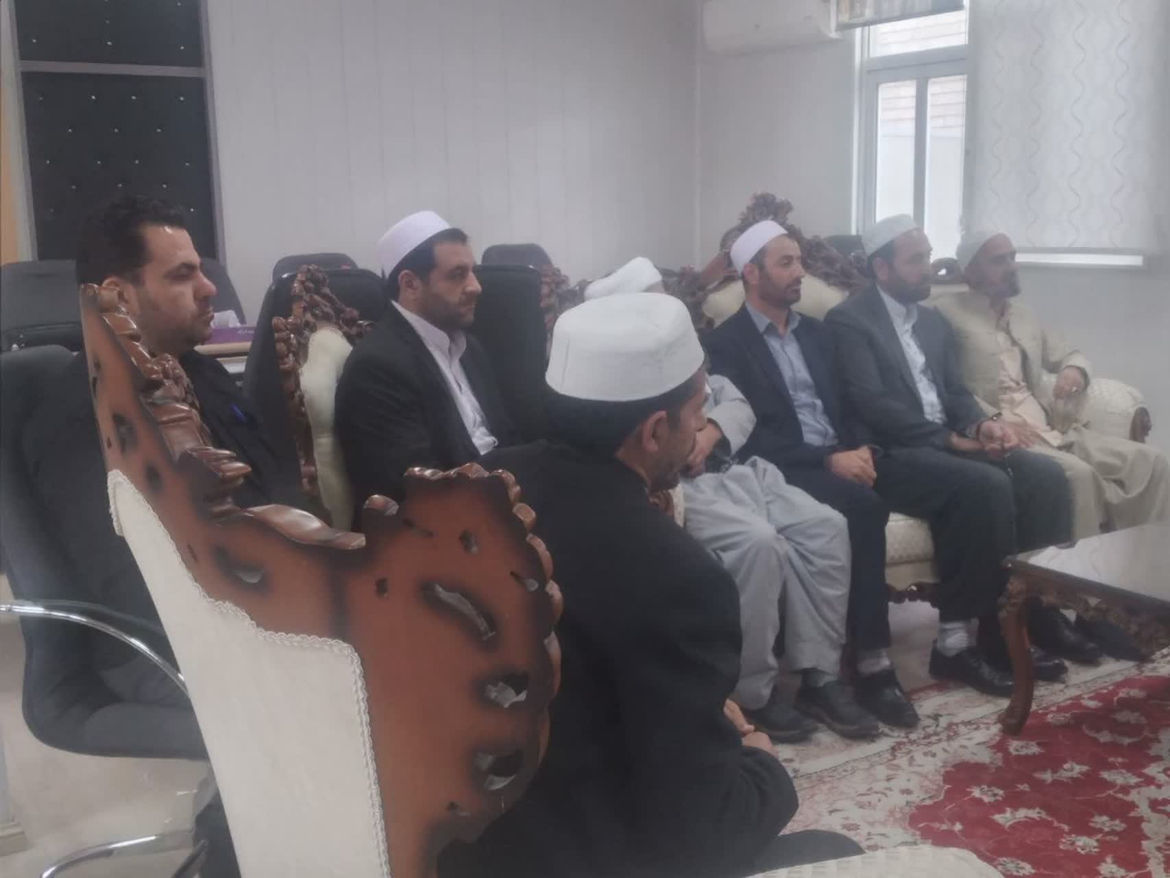 دیدار روحانیون اهل تسنن چالدران با فرماندار شهرستان