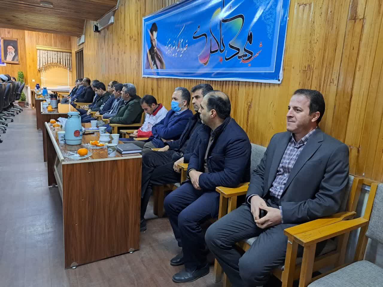 پنجمین جلسه شورای اداری به ریاست محمدرضا عبدالله نژاد فرماندار شهرستان چالدران در سالن اجتماعات فرمانداری این شهرستان برگزار گردید.