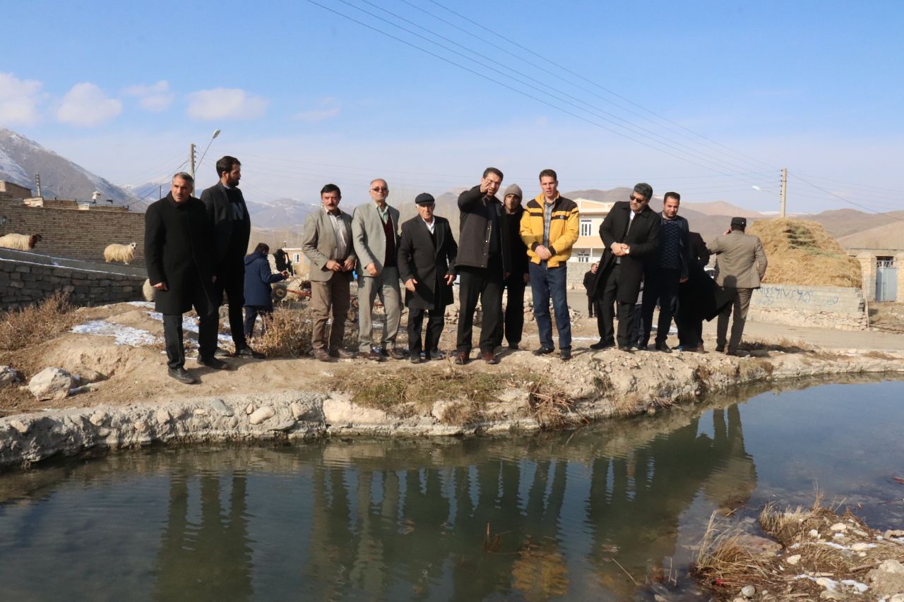  بازدید فرماندار شهرستان چالدران از روستای محلملو سفلی از توابع بخش مرکزی