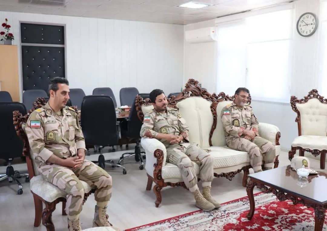 به مناسبت هفته دولت: دیدار فرمانده هنگ مرزی شهرستان خوی با فرماندار شهرستان چالدران