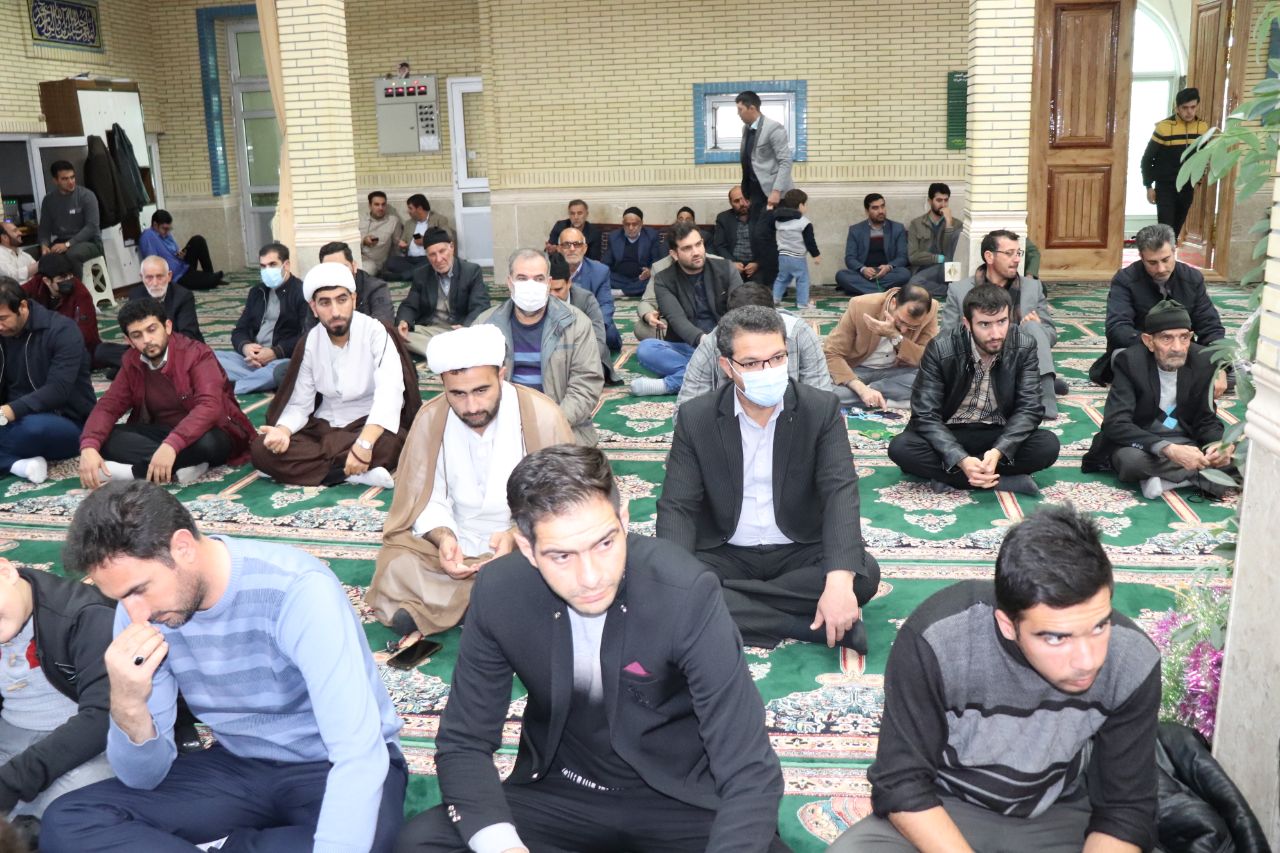 برگزاری مراسم عبادی سیاسی نماز جمعه شهرستان با حضور فرماندار