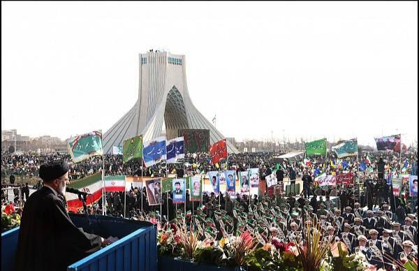 🔻سخنرانی رئیس جمهور در اجتماع باشکوه راهپیمایان 22 بهمن 1401