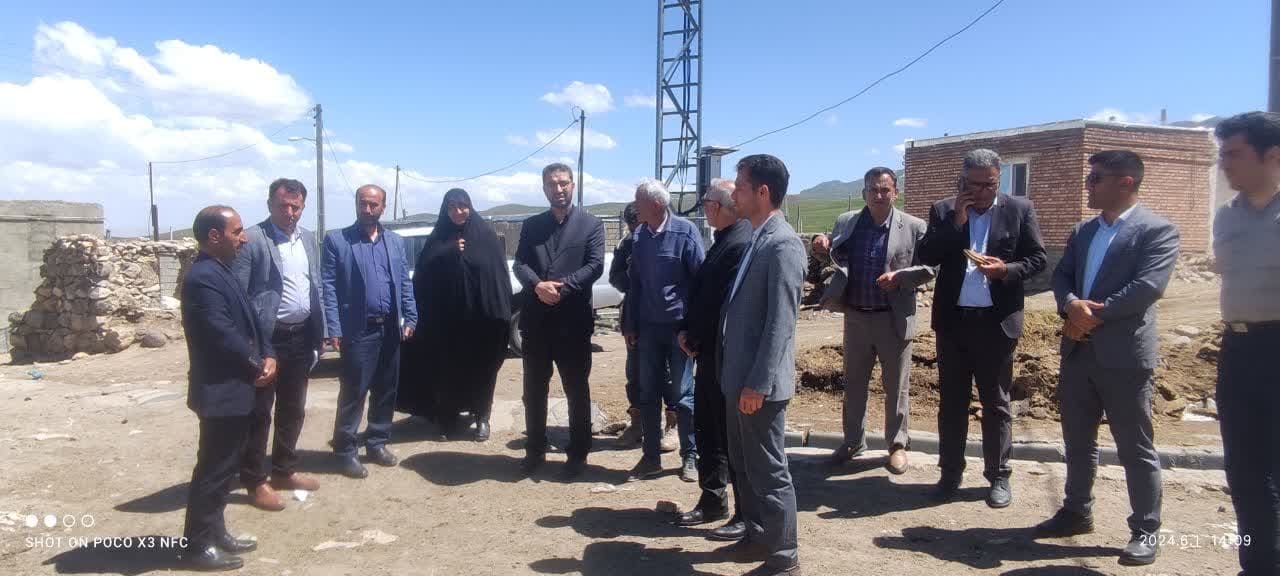 🔷بازدید محمد رضا عبداله نژاد فرماندار شهرستان چالدران از روستای قلمه خاچ