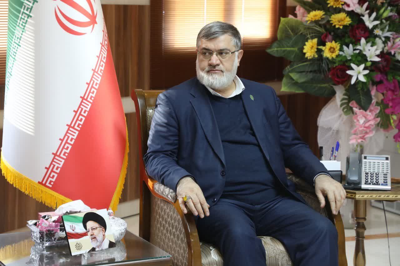 دیدار مدیر کل بیمه گری صندوق حوادث طبیعی ساختمان با استاندار آذربایجانغربی
