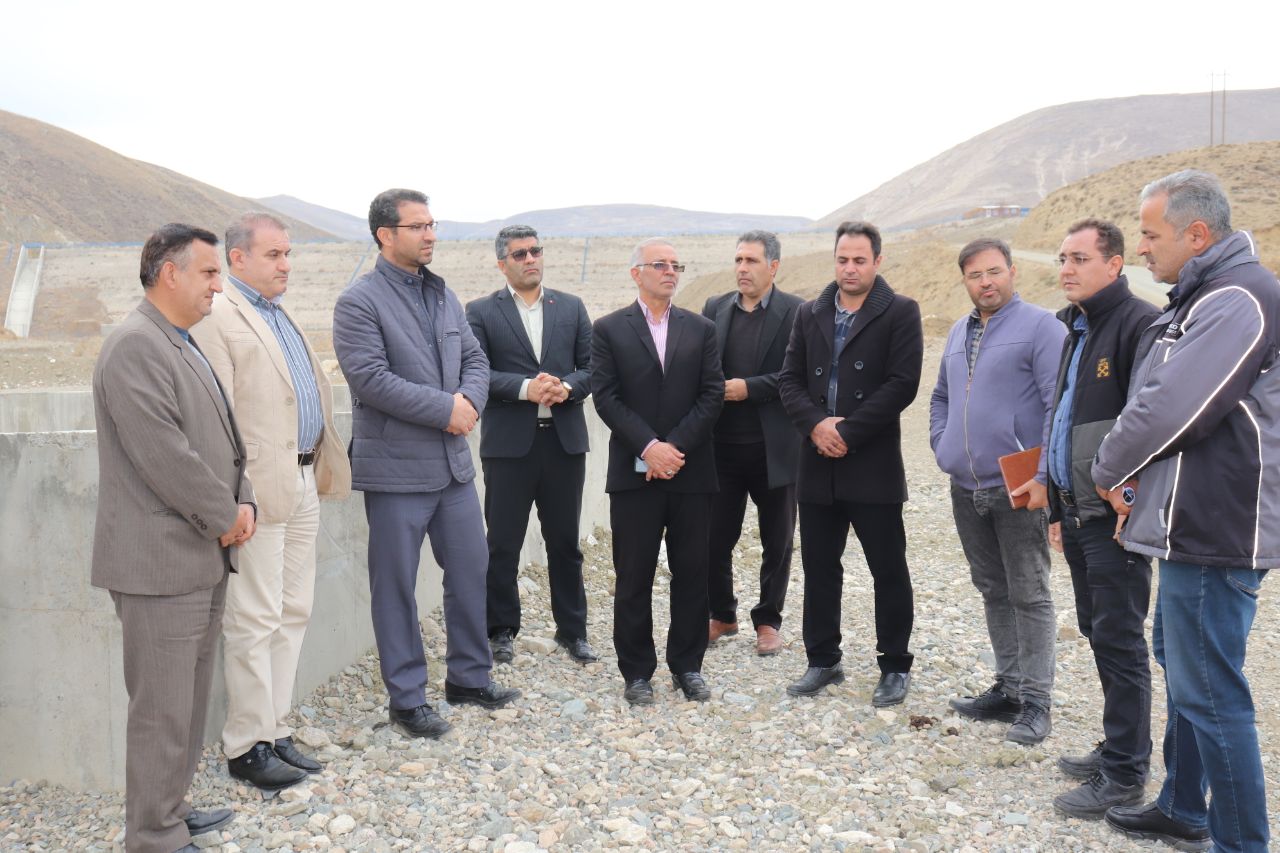 بازدید فرماندار چالدران از پروژه خط انتقال آب کشاورزی به روستاهای میر آباد ، بابا احمد و قوشابلاغ