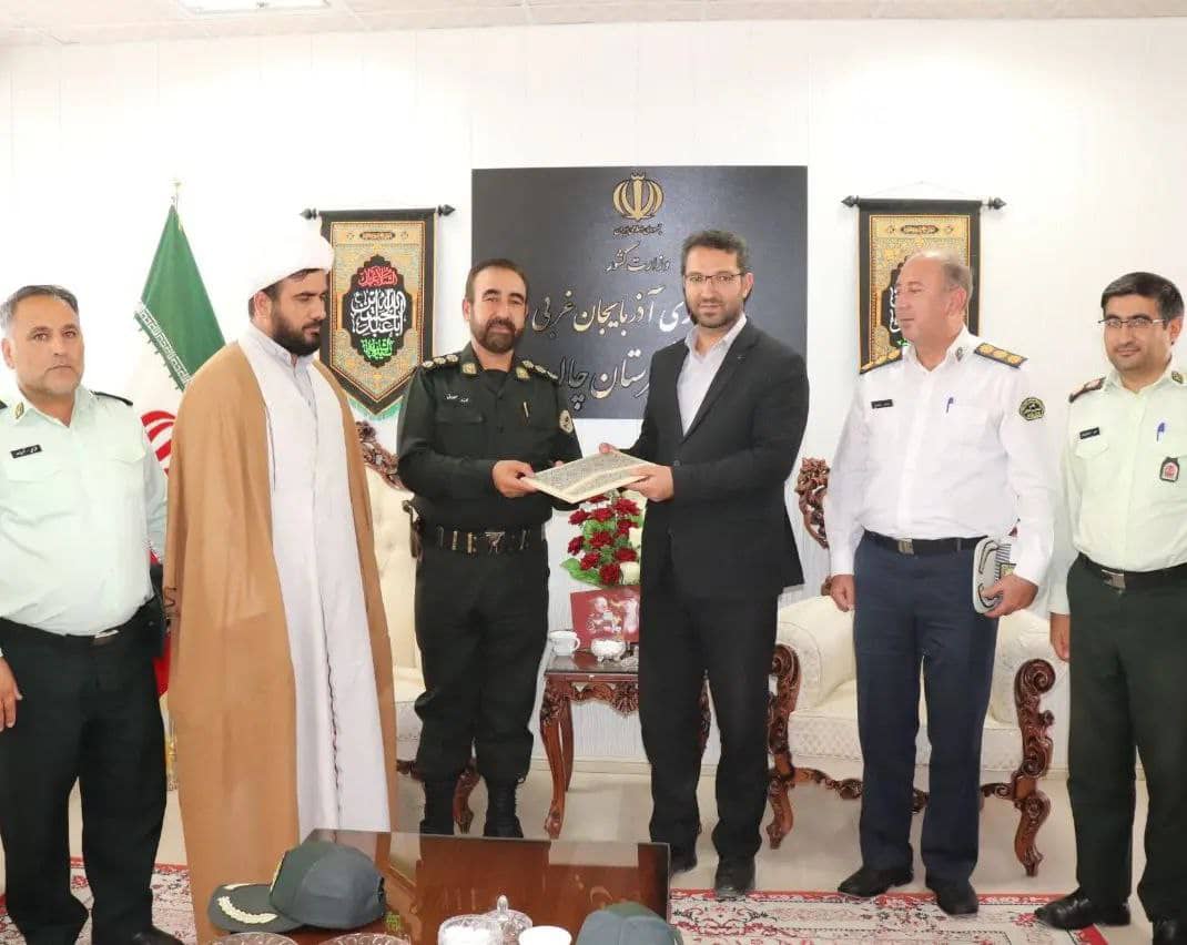 به مناسبت هفته دولت: دیدار فرماندهی نیروی انتظامی با فرماندار شهرستان چالدران