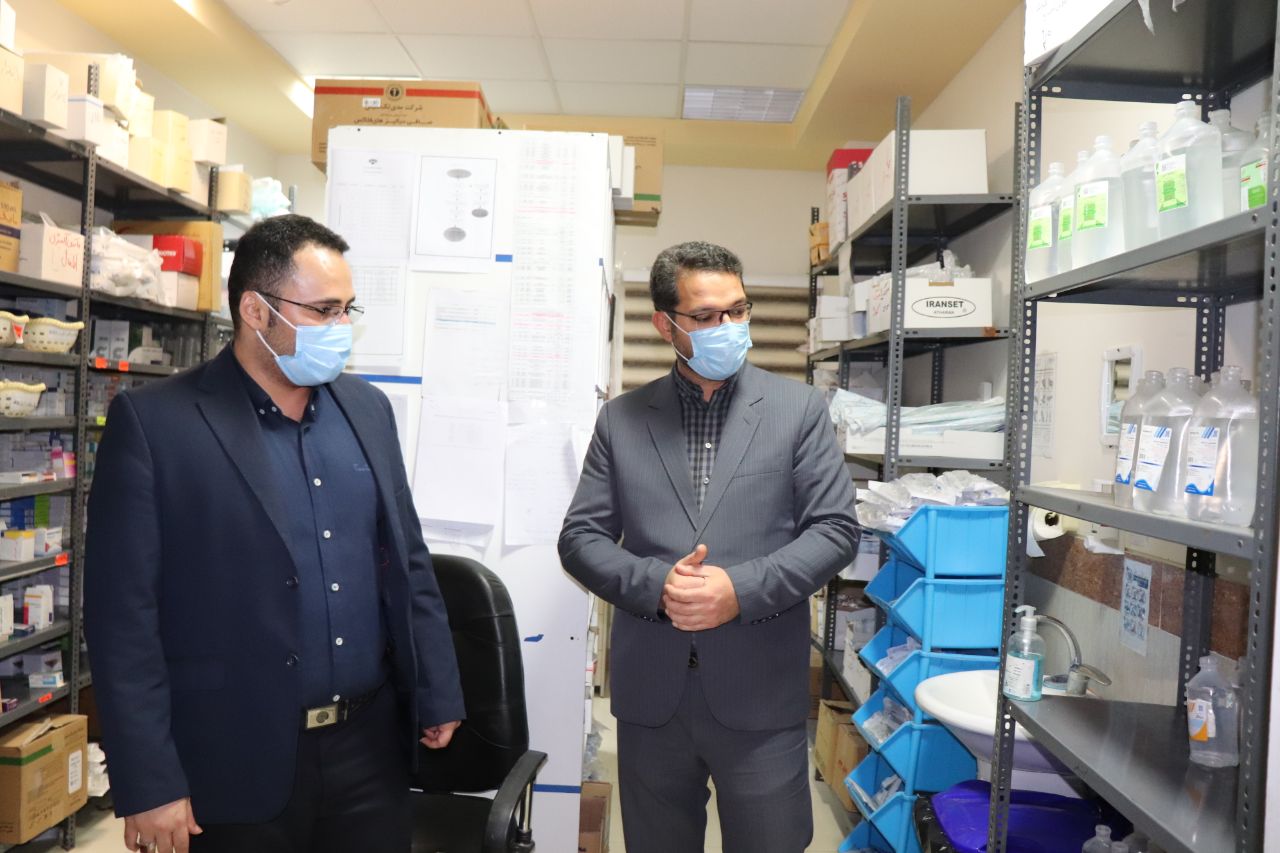 بازدید فرماندار از بیمارستان شهید بهشتی شهرستان