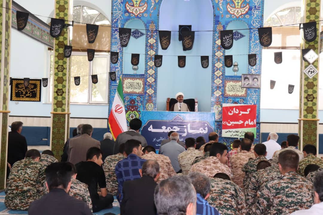 حضور فرماندار شهرستان چالدران در آئین نماز جمعه