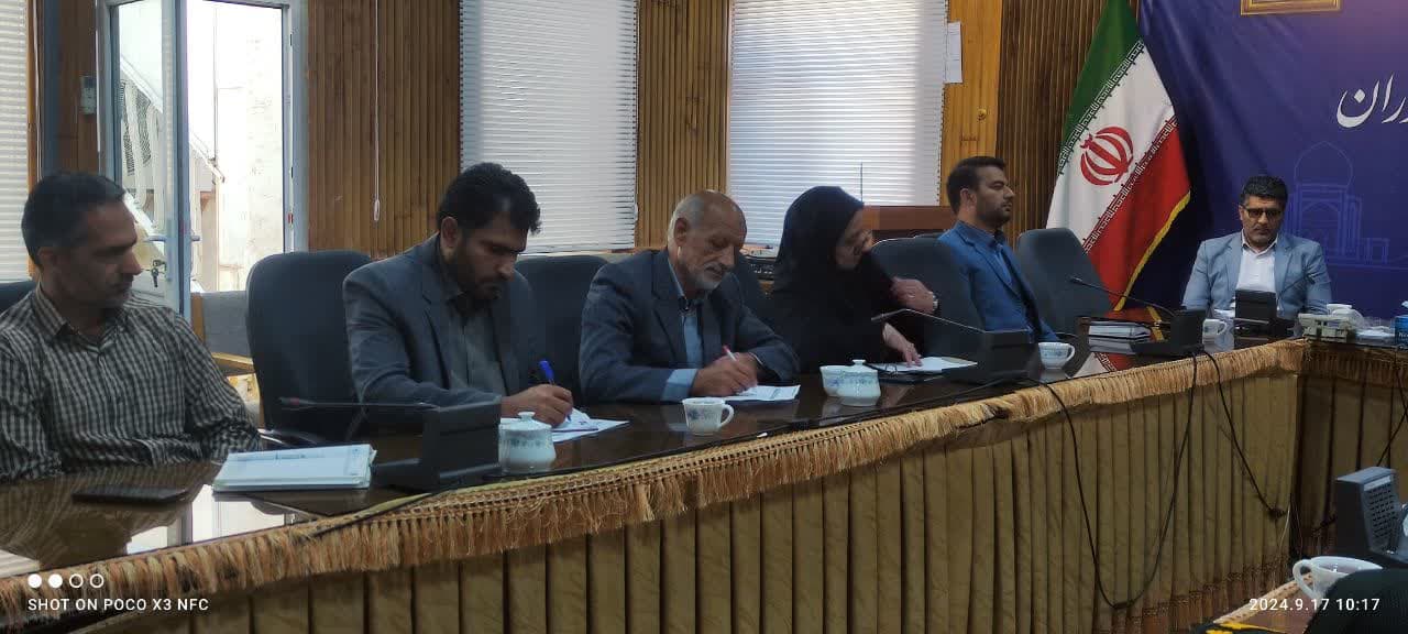 جلسه کمیسیون پیشگیری از سرقت به ریاست محمد رضا عبدالله نژاد فرماندار چالدران و با حضورجمعی از مدیران دستگاههای اجرایی شهرستان برگزار شد.