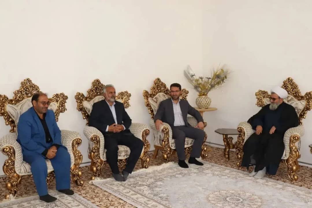 دیدار از جانباز سر افراز در دومین روز از هفته گرامیداشت دولت