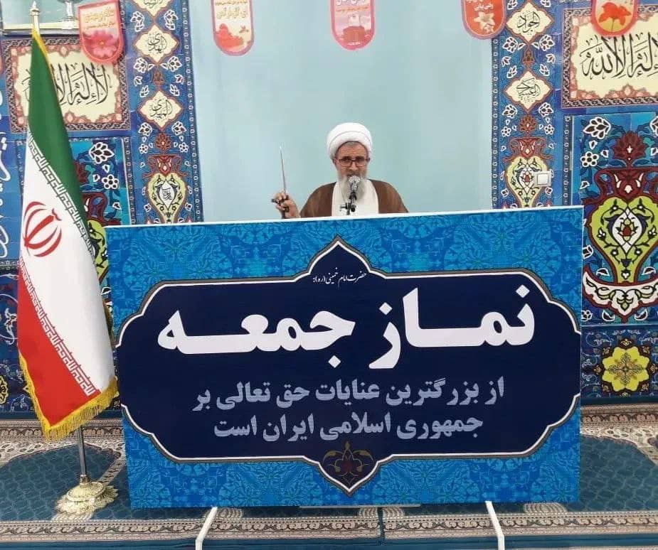 حضور فرماندار شهرستان چالدران در آئین نماز جمعه