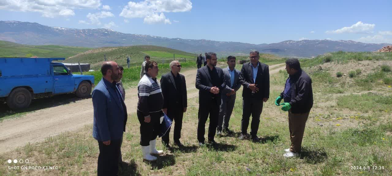 🔷بازدید محمد رضا عبداله نژاد فرماندار شهرستان چالدران از روستای جبارلو