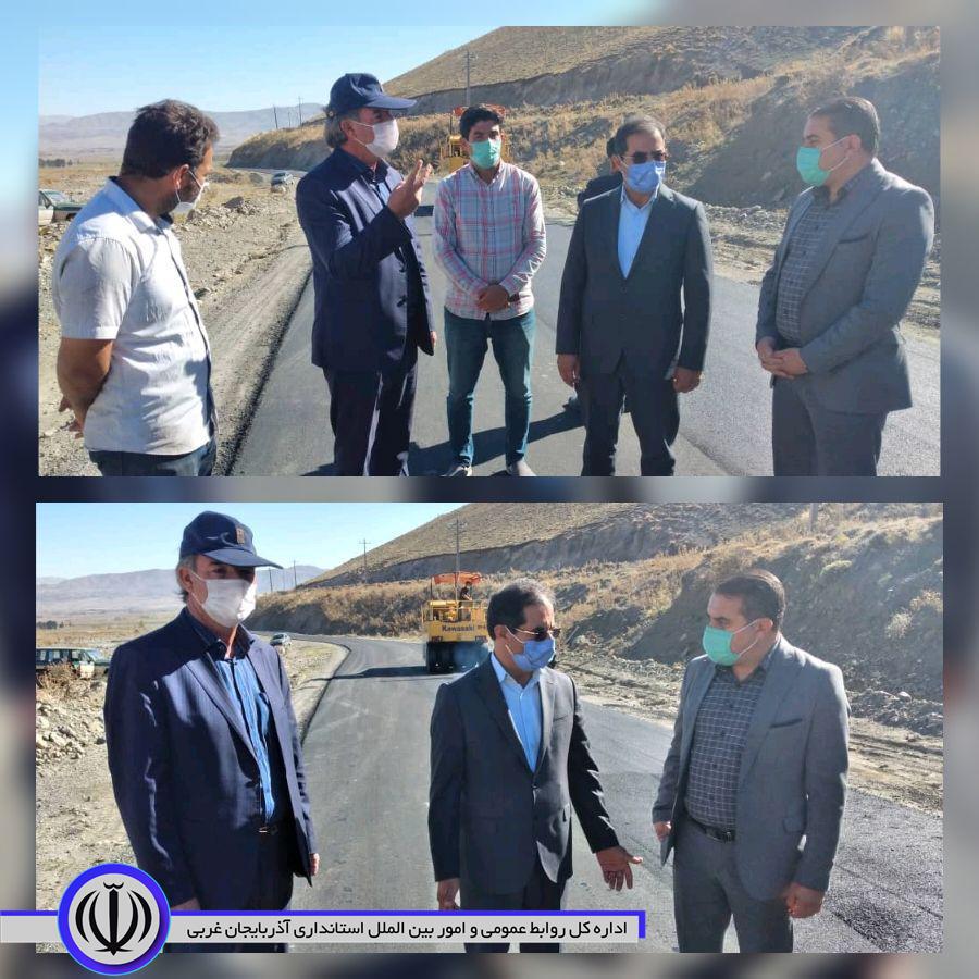 ✅محمد زاده فرماندار شهرستان چالدران از عملیات آسفالت ریزی راه ارتباطی روستای عیسی گولیک بازدید کرد.