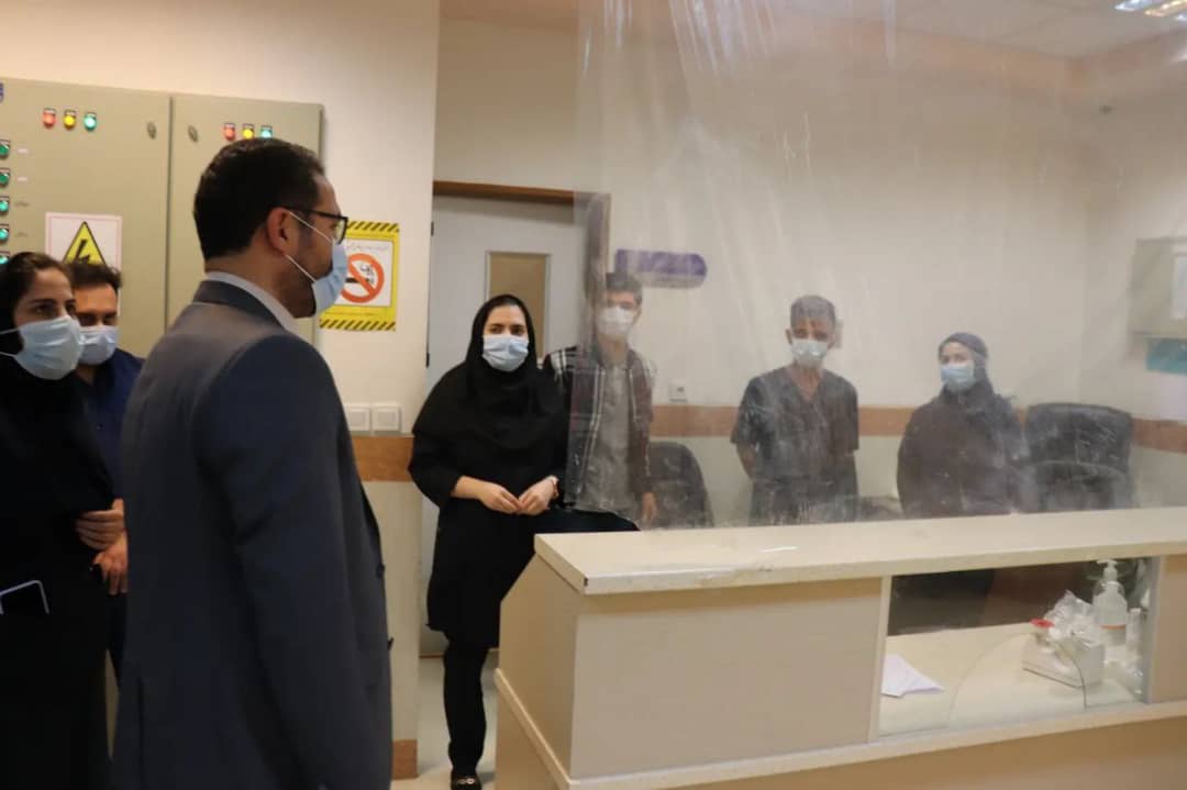 ✅عبدالله نژاد فرماندار شهرستان چالدران به همراه معاونین خود برای بررسی آخرین وضیعت مصدومین احتمالی چهارشنبه آخر سال در بیمارستان شهید بهشتی چالدران حضور یافتند.