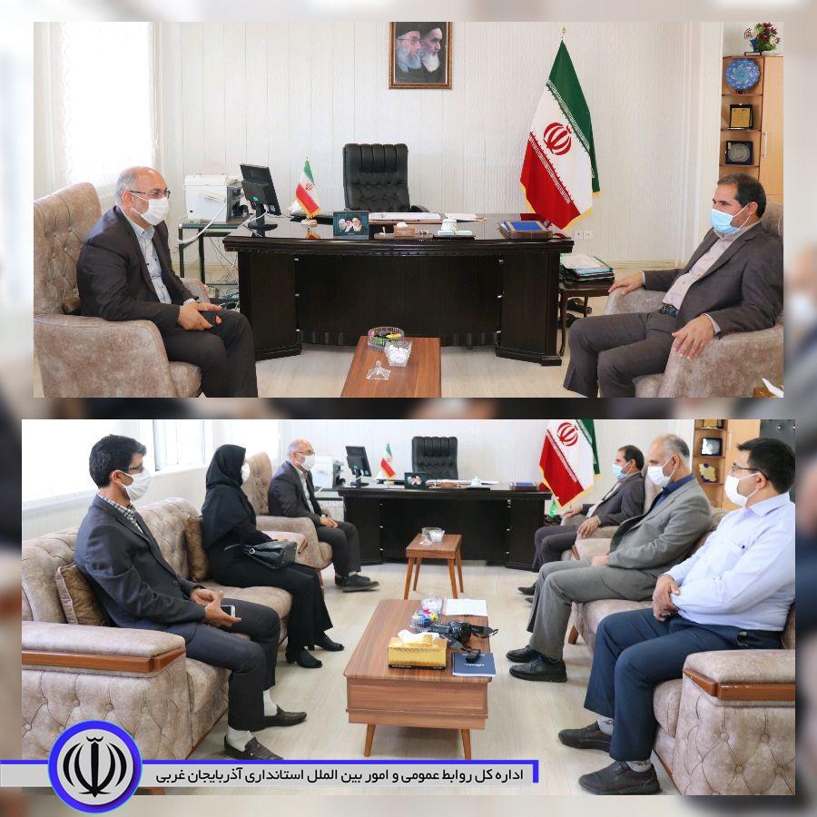  ✅دیدار مهندس بابایی مدیرکل صنعت ،معدن و تجارت استان با محمدزاده فرماندار چالدران و بررسی مسائل و مشکلات حوزه صنعت ،معدن و تجارت شهرستان