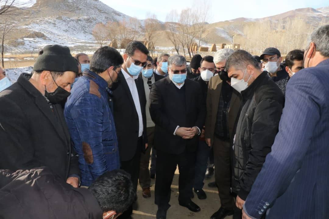 📷 دیدار استاندار آذربایجانغربی با مردم روستاهای بخش دشتک چالدران