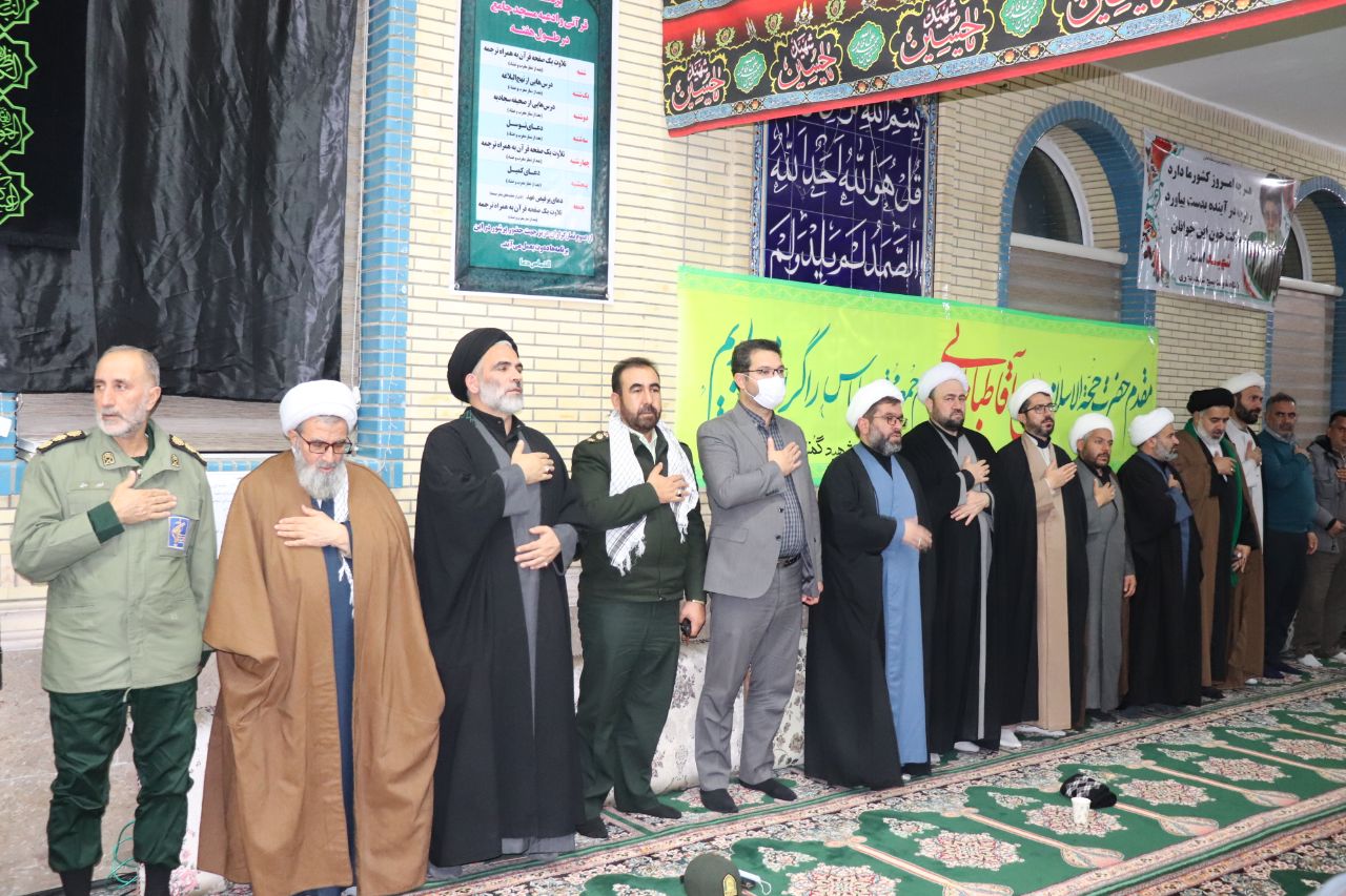 ⬛️ مراسم شب وداع با شهید گمنام دوران دفاع مقدس با حضور محمدرضاعبدالله نژاد فرماندار شهرستان چالدران در محل مسجد جامعه شهرستان با شکوه خاصی برگزار گردید.