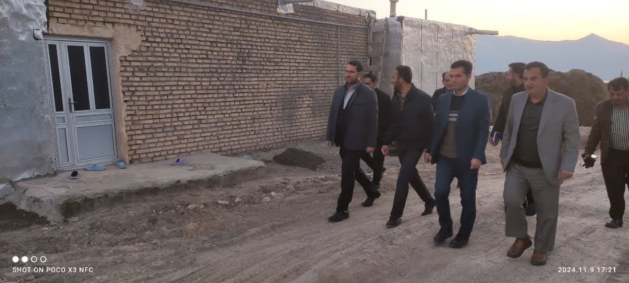 📸گزارش تصویری 💢بازدید محمد رضا عبدالله نژاد فرماندار چالدران به همراه جمعی از اعضای شورای اداری از روستای تات کندی
