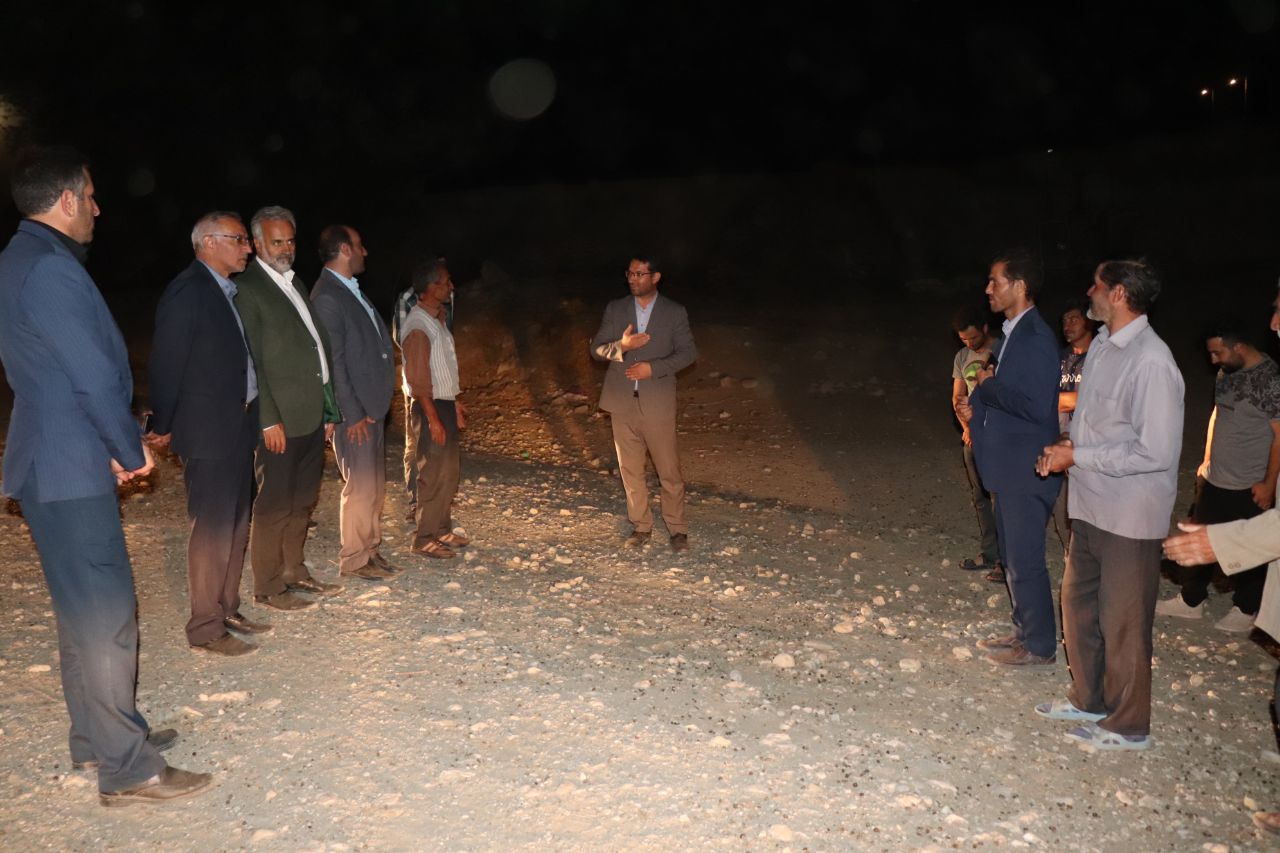 حضور فرماندار شهرستان چالدران در روستای آبارا باشی