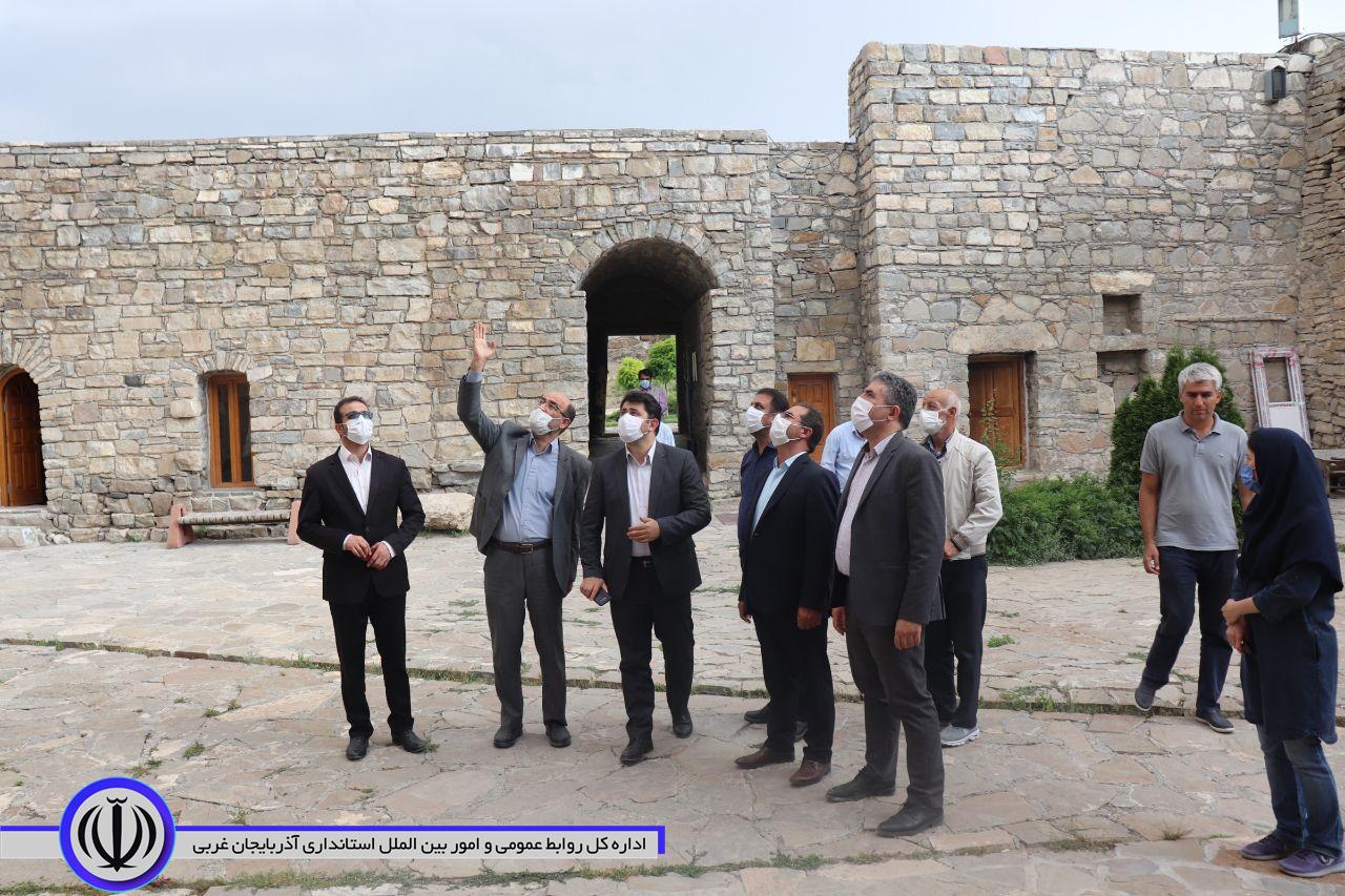 ✅ بازدید میدانی محمد زاده فرماندار شهرستان چالدران بهمراه مهندس رحمانی معاون هماهنگی امور عمرانی استاندار ، مدیر کل میراث فرهنگی ،صنایع دستی و گردشگری استان و مدیر کل دفتر امور روستایی استاندار از ر