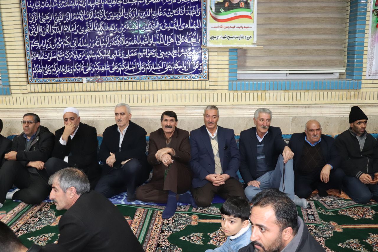 ◼️ مراسم سومین سالگرد شهید سلیمانی با سخنرانی سردار رحیم نوعی اقدم و با حضور محمدرضاعبدالله نژاد فرماندار شهرستان چالدران در محل مسجد جامع شهرستان برگزار گردید.