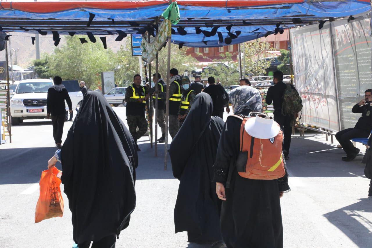 آلبوم تصویری / بازگشت زائران اربعین حسینی از مرز تمرچین به کشور