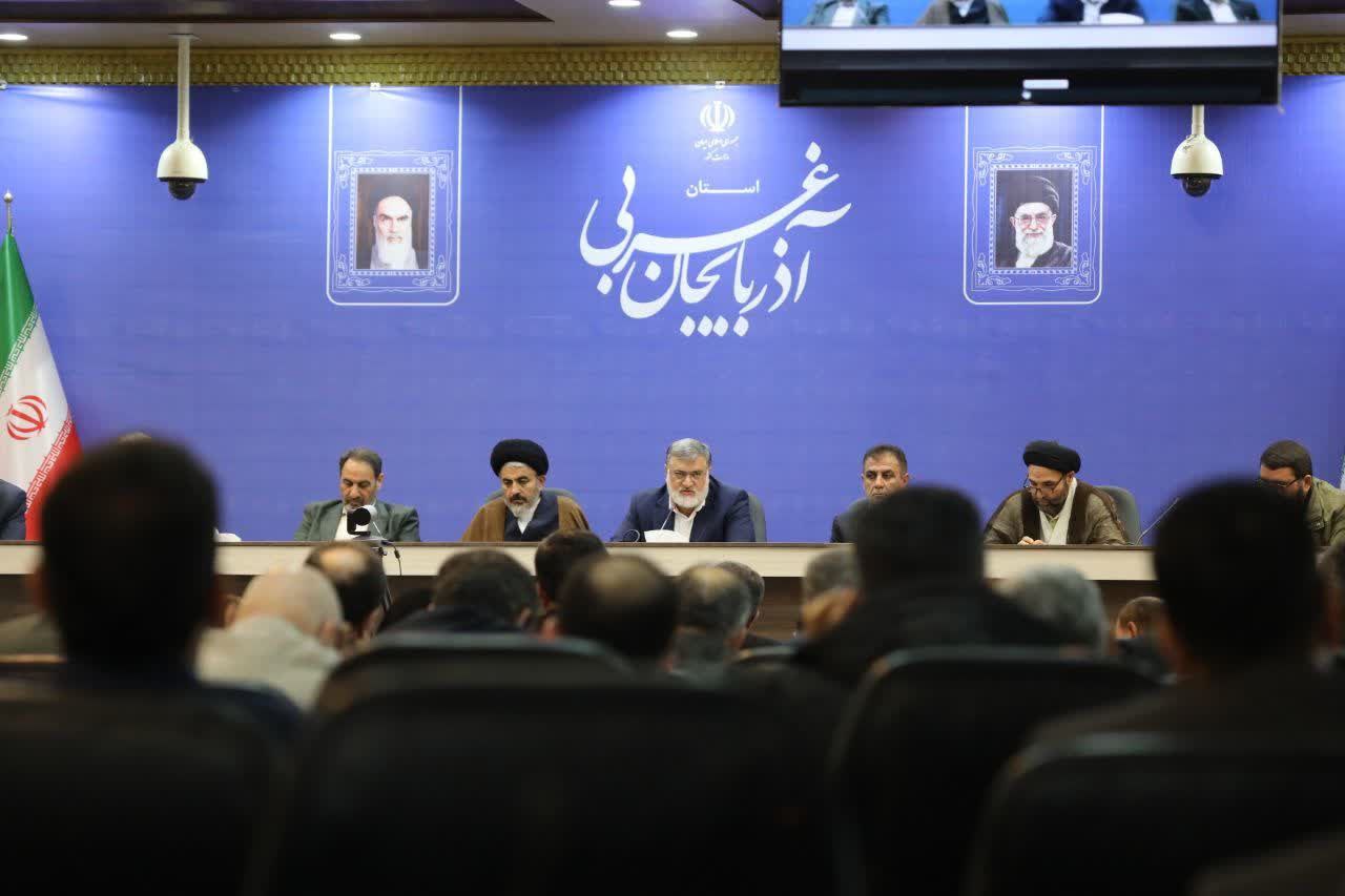 جلسه شورای اداری استان به ریاست محمدصادق معتمدیان استاندار آذربایجانغربی