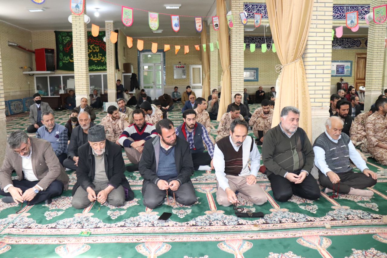 حضور فرماندار شهرستان چالدران در آیین عبادی سیاسی نماز جمعه