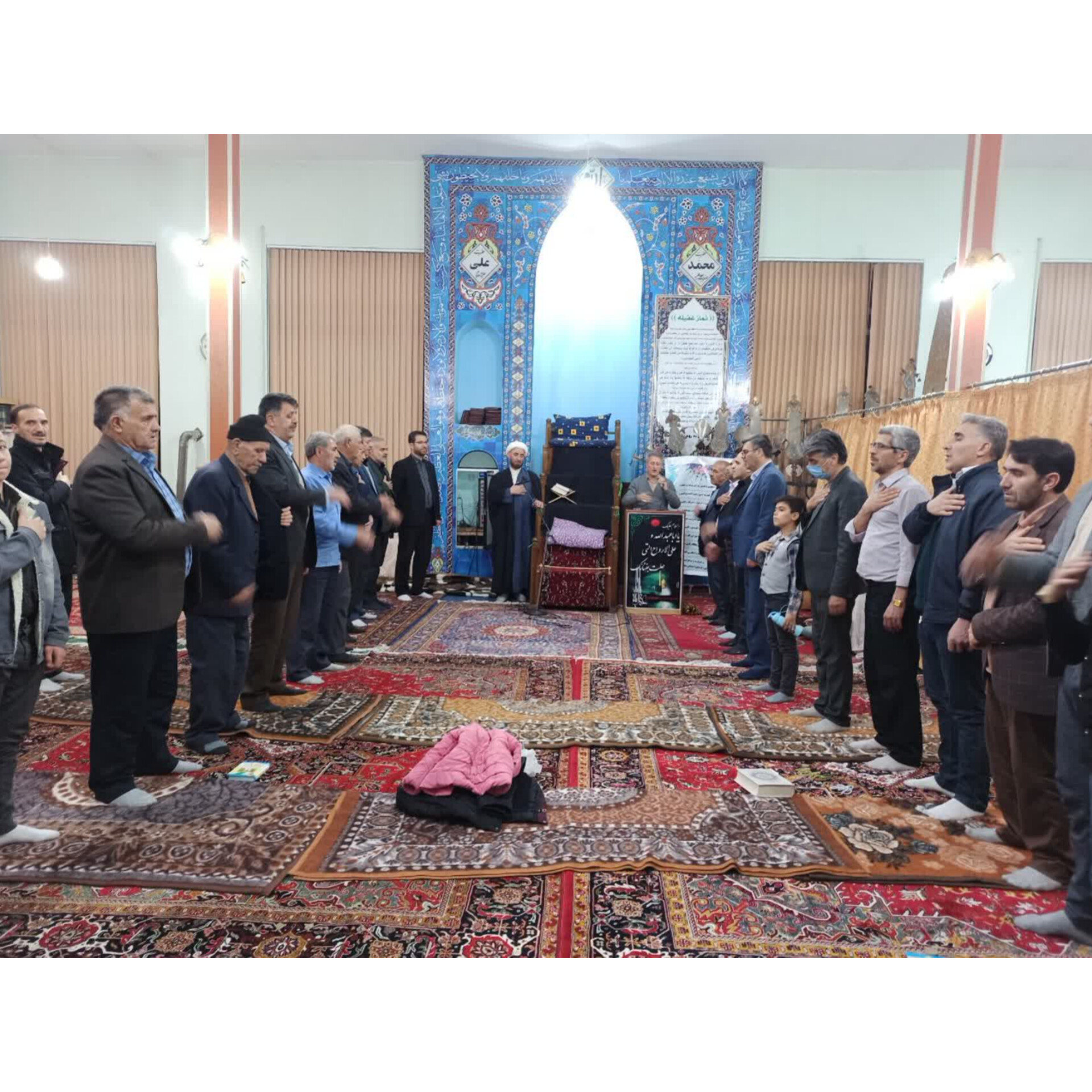 حضور فرماندار شهرستان چالدران در مراسم شب قدر نوزدهم ماه مبارک رمضان