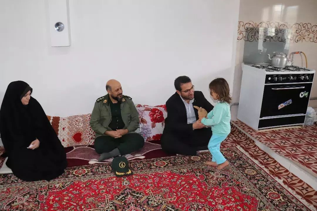 افتتاح مسکن مدد جویی تحت پوشش به مناسبت هفته معلولین با حضور فرماندار شهرستان چالدران