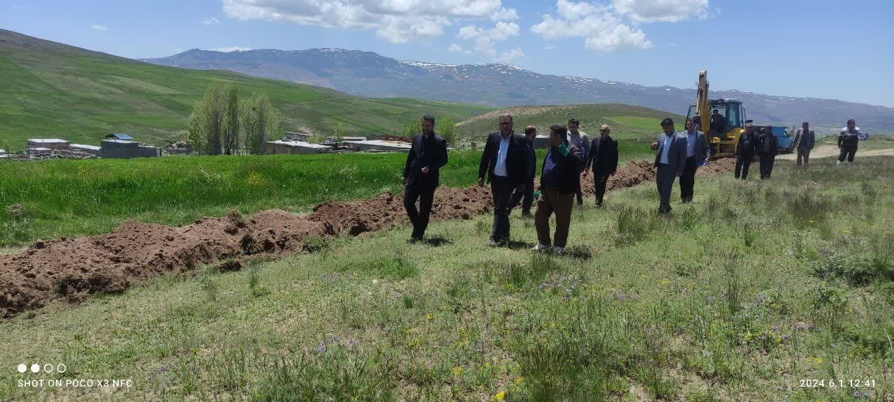 🔷بازدید محمد رضا عبداله نژاد فرماندار شهرستان چالدران از روستای جبارلو